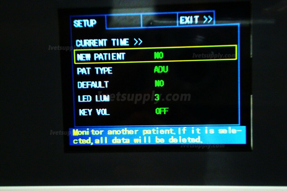 CONTEC CMS5100 Veterinary Patient Monitor Vital Signs Portable machine NIBP SPO2 Pulse Rate LCD